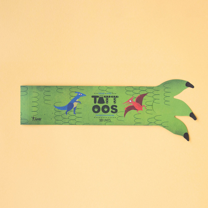 10 calcomanies de dinosaures